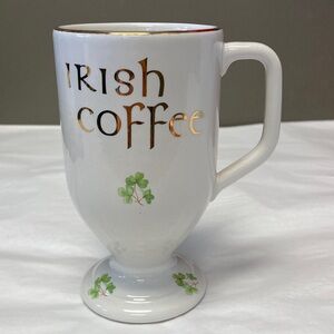 WADE Porcelain Handmade Footed Irish Coffee Mug